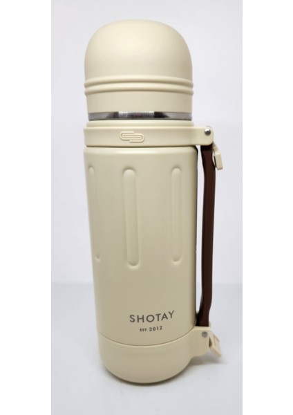 Take Trıp ST 8255 1200 ml Matara Krem Kahverengi