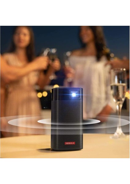 Nebula Apollo Akıllı Taşınabilir WiFi Kablosuz Pico Projeksiyon Cihazı TV Box Hoparlör - D2410 (Anker Türkiye Garantili) fiyatları