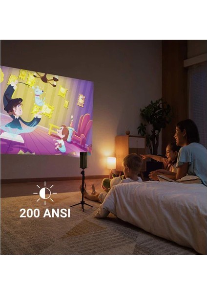 Nebula Apollo Akıllı Taşınabilir WiFi Kablosuz Pico Projeksiyon Cihazı TV Box Hoparlör - D2410 (Anker Türkiye Garantili) indirimleri