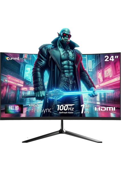 E-Vix Pontus x I5-12400F 32GB 512GB M.2 Nvme 6800 Xt Gddr6 16GB 24" Oyuncu Masaüstü Bilgisayarı