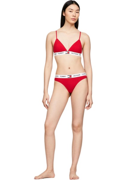 Kadın Dolgulu Üçgen Kırmızı Sütyen fiyatları