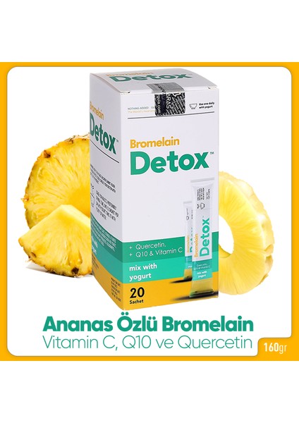 Bromelain Detox 20 Adet