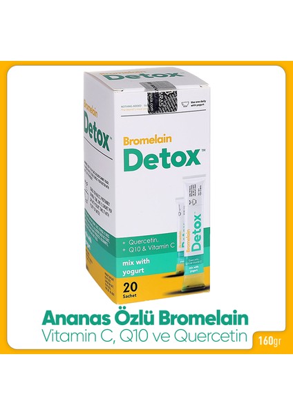 Bromelain Detox 20 Adet