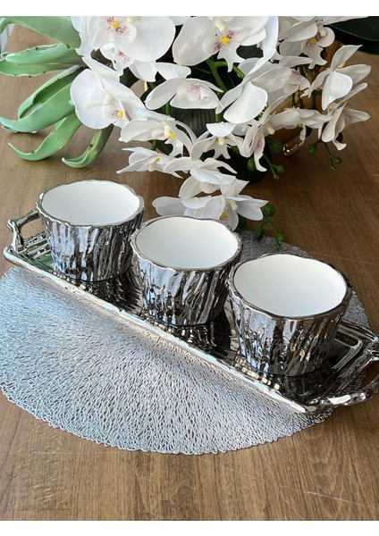 Avangarde Silver Çerezlik 3'lü