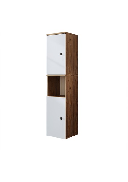 Banyo Dolabı Mat Mdf 150 x 35 cm Banyo Boy Dolabı