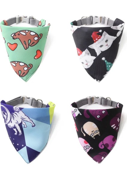 No.2 Tarzı 1.0X20-33CM Köpek Yaka Köpek Bandana Yıkanabilir Pamuk Karikatür Köpek Papyonlar Yaka Eşarp Yavru Kediler Için Köpek Aksesuarları (Yurt Dışından) fırsatları
