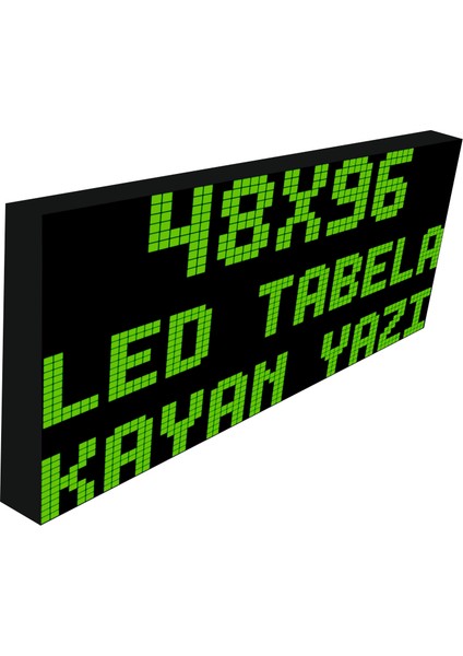 48X96CM Ledtabela Kayan Yazıışıklı Tabela