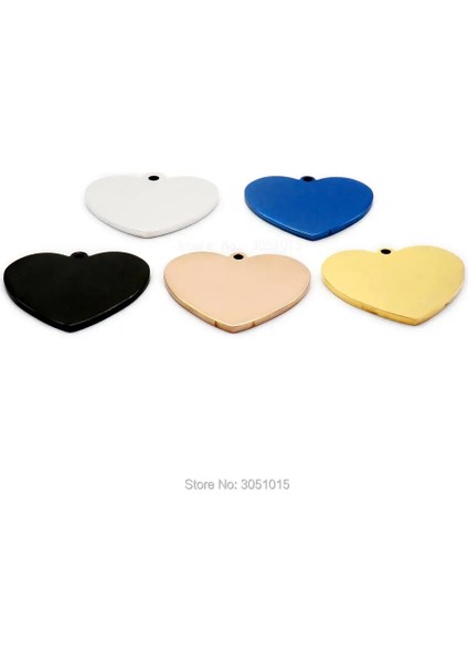 Mavi Stil L-34X33MM Paslanmaz Çelik Evcil Hayvan Kimliği Kedi Künyesi Adı Köpek Yaka Etiketi Kişiselleştirilmiş Kalp Adı Telefon Özelleştirilmiş Çift Taraflı Anti-Kayıp Pet Plakası (Yurt Dışından) fırsatları