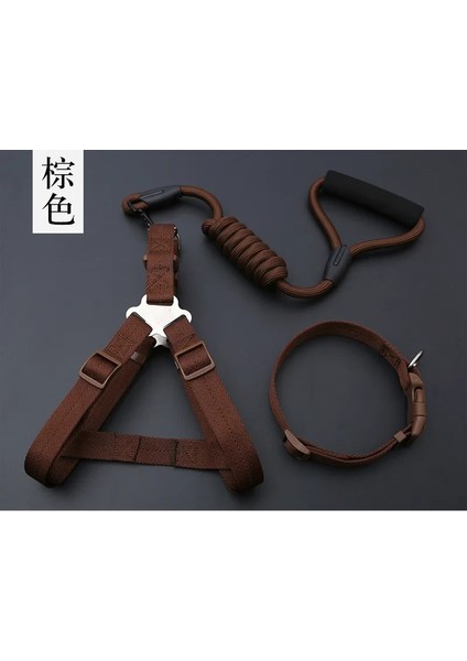 No.23 Tarzı 6X1200 mm Küçük Köpek Pet Köpek Tasmaları Seti Ayarlanabilir Toka Tasma Büyük Köpekler Harneuahua Yürüyüş Kurşun Tasma Köpek Pet Koşum Yelek (Yurt Dışından)
