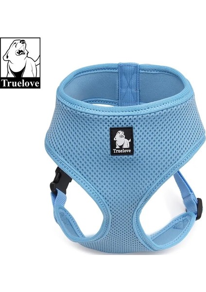 Mavi Stil Xl Beden Truelove Köpek Koşum Naylon Sandviç Nefes Alabilir Mesh Küçük ve Orta Boy Köpekler Için Rahat Içinde Pet Ürünlerinde Yürüyen TLH1911 (Yurt Dışından)