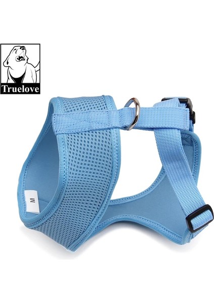 Mavi Stil Xl Beden Truelove Köpek Koşum Naylon Sandviç Nefes Alabilir Mesh Küçük ve Orta Boy Köpekler Için Rahat Içinde Pet Ürünlerinde Yürüyen TLH1911 (Yurt Dışından) modelleri