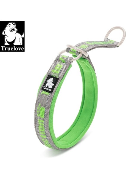 Yeşil Stil 50-60CM Truelove Yumuşak Kayma Köpek Tasması Yansıtıcı Ayarlanabilir P Zincir Eğitimi Küçük Orta Büyük Köpekler Için Köpek Eğitimi Şok Tasmaları (Yurt Dışından)