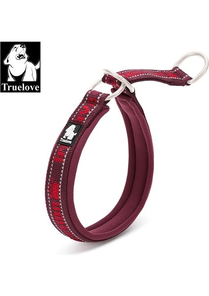 Kırmızı Stil L 40-50CM Boyun Truelove Yumuşak Kayma Köpek Tasması Yansıtıcı Ayarlanabilir P Zincir Eğitimi Küçük Orta Büyük Köpekler Için Köpek Eğitimi Şok Tasmaları (Yurt Dışından)