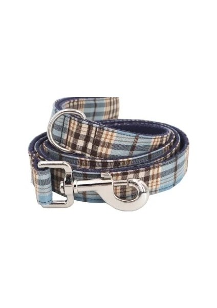 Sadece Tasma Stili S Beden Mavi Ekose Köpek Tasması Papyon Eşleştirme Kurşun 5size Seçmek Için Kurşun, Evcil Hayvanınız Için En Iyi Düğün Köpek Tasması Hediyeler (Yurt Dışından)