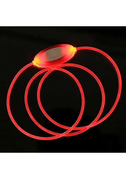 Beyaz Stil USB Şarj LED Köpek Yaka Anti-Lostavoid Köpekler Için Araba Kaza Yaka Köpek Yavruları Köpek Tasması Talepleri LED Malzemeleri Pet Ürünleri Glow (Yurt Dışından) fırsatları