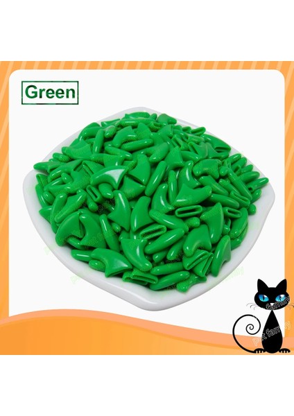 Gümüş Lazer Stili S Beden En Yeni Renk Grubu Pet Kedi Tırnağı Yumuşak Pençeler Tırnak Kapağı Paw Caps Ücretsiz Yapıştırıcı Tutkal + Aplikatör ile Pet Tırnak Kapağı (Yurt Dışından) fırsatları