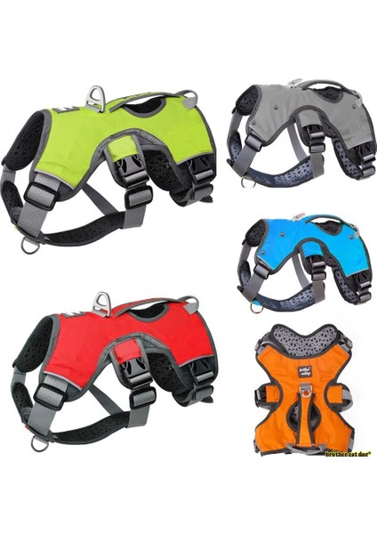 Turuncu 8816 Stili Xl Beden Yansıtıcı Pet Köpek Koşum Aksesuarları Köpekler Eğitim Yelek Pet Büyük Köpekler Için Tasma Ayarlanabilir Koşum Hizmeti Köpek Kurşun Yastıklı Halat (Yurt Dışından) modelleri