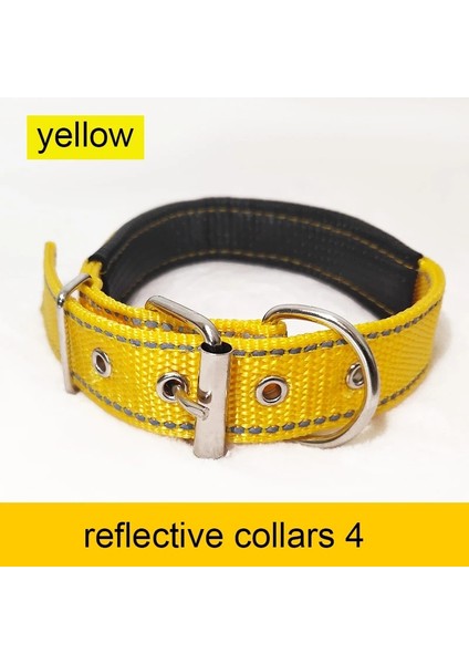 Yansıtıcı Yaka 4 Tarzı S Beden Pet Yansıtıcı Güvenlik Tasmaları Küçük Orta Büyük Köpekler Için Naylon Köpek Tasması Teddy Keji Pitbull Bulldog Beagle (Yurt Dışından)