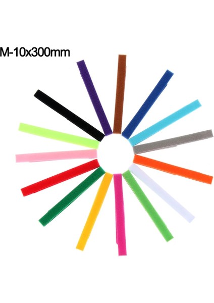 M-10X300MM Stili Et Kimlik Tasmaları Whelp Yavru Kedi Köpek Kedi Kadife Pratik Naylon Yeniden Kullanılabilir Yavru Kımlık Yaka Evcil Hayvan Malzemeleri (Yurt Dışından)