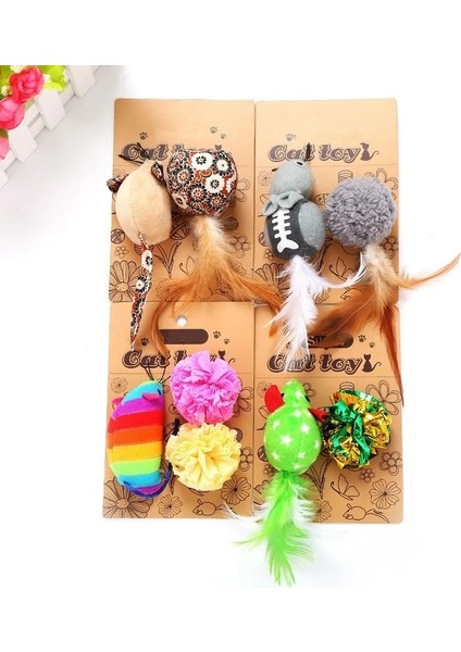 1 Adet Rastgele Stil Fareler Hayvan Kedi Oyuncakları Catnip Interaktif Kedi Topu Evcil Hayvan Ürünleri Yavru Kedi Oyuncakları Kedi Malzemeleri Kedi Oyuncağı (Yurt Dışından) fiyatları