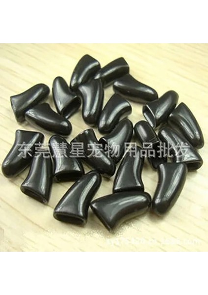 Siyah Stil Xl Beden Renkli Yumuşak Kauçuk Ack Köpekler Kediler Yavru Kedi Pençe Kontrol Pençeleri Bakım Malzemeleri Tırnak Kapakları Çocukları Zarardan Korumak Için Kapak (Yurt Dışından)