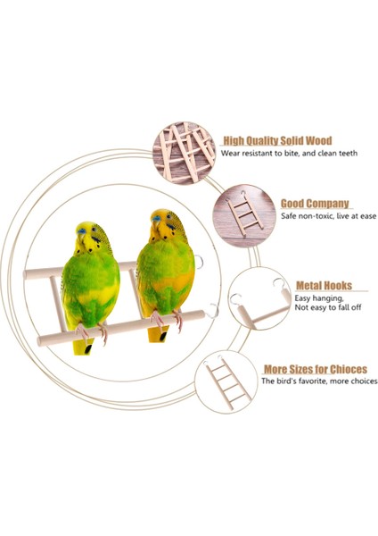 6 Merdiven Stili Tırmanma Merdiveni Kuş Kafesi El Sanatları Ahşap Merdiven Salıncak Scratcher Kuşlar Oyuncaklar Papağan Eğitim Malzemeleri Dayanıklı Bütünler (Yurt Dışından) modelleri
