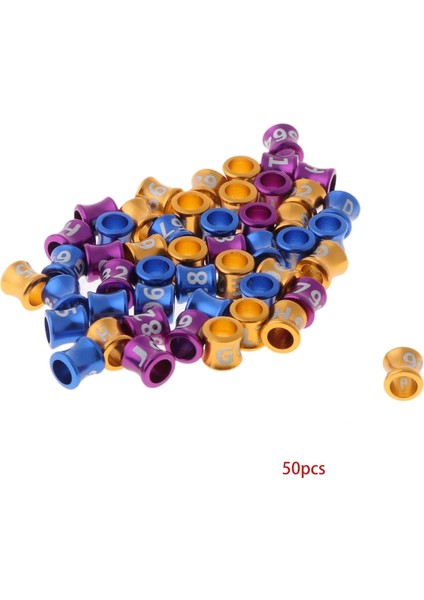 9FF801694-47 Stili Güvercin Bantları Kuş Ayak Halkası Tür Tanımlama Eğitim Halkaları Güvercin Için Pet Kuş Etiket Işareti Güvercin Civcivleri Küçük Evcil Hayvan (Yurt Dışından) fırsatları