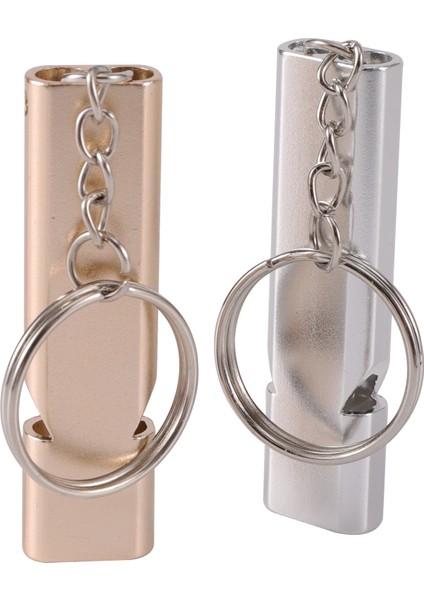 Hayvan Eğitim Düdüğü Çift Tüplü Yüksek Desibelli Düdük Alüminyum Güvenlik Düdüğü Alüminyum Güvercin Kedi Köpek Eğitim Düdüğü (Yurt Dışından)