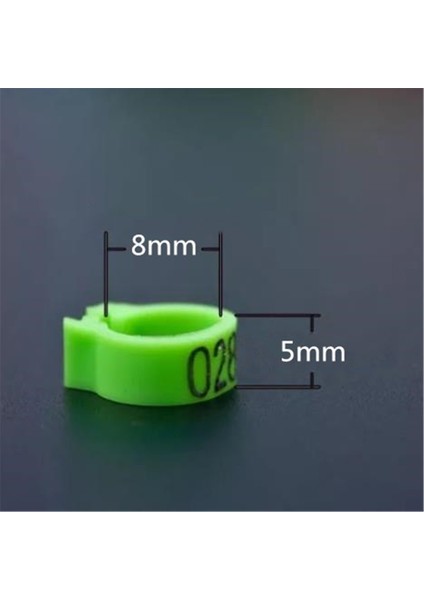 Lacivert Tarzı Kuş Halkaları Bacak Bantları Güvercin Papağan Kümes Hayvanları Klip Halkaları Numarası (Yurt Dışından) indirimleri