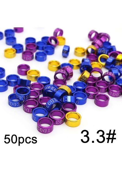 9FF801694-47 Stili Güvercin Bantları Kuş Ayak Halkası Tür Tanımlama Eğitim Halkaları Evcil Hayvan Kuş Etiketi 77UD (Yurt Dışından) fırsatları