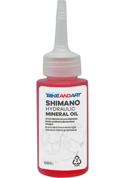 Bike And Art 50ML Mineral Yağ - Shimano Mineral Oil