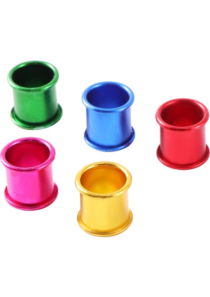 5 Renk x 20 Adet Stil Kımlık 7mm Kuş Ayak Halkası Renkli Alüminyum Güvercin Ayak Halkası Yüksek Li Dayanıklı Kuş Halka Yarış Güvercin Ayak Halkası (Yurt Dışından)