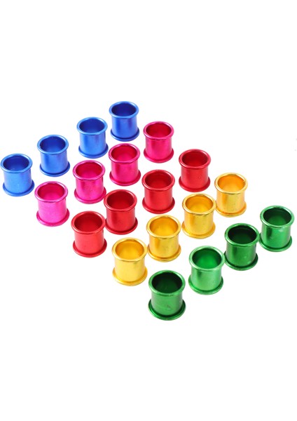 5 Renk x 20 Adet Stil Kımlık 7mm Kuş Ayak Halkası Renkli Alüminyum Güvercin Ayak Halkası Yüksek Li Dayanıklı Kuş Halka Yarış Güvercin Ayak Halkası (Yurt Dışından) fiyatları