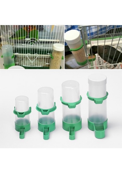 90ML-SU Içici Stili 1 Adet Sıcak Pratik Dayanıklı Kuş Besleme Ekipmanları Pet Su Tiryakisi Gıda Besleyici Waterer Klip Aviary Kafes Muhabbet Kuşları Için (Yurt Dışından) modelleri