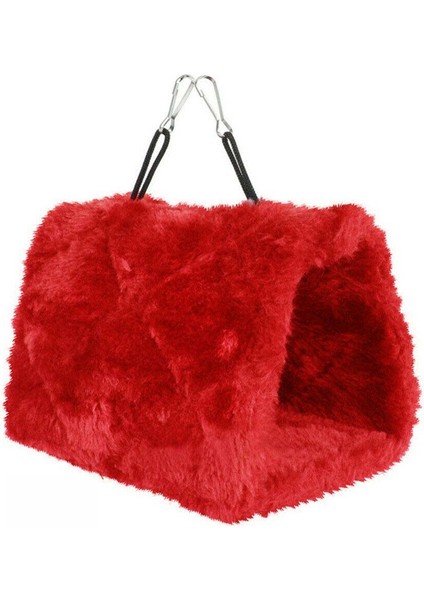 Kırmızı Stil Pet Hamster Evi Asılı Yuva Papağan Evi Parakeet Budgie Cockatiel Sıcak Kuş Yatak Sıçan Hamak Kuş Kafesleri Kış Oyuncaklar (Yurt Dışından)