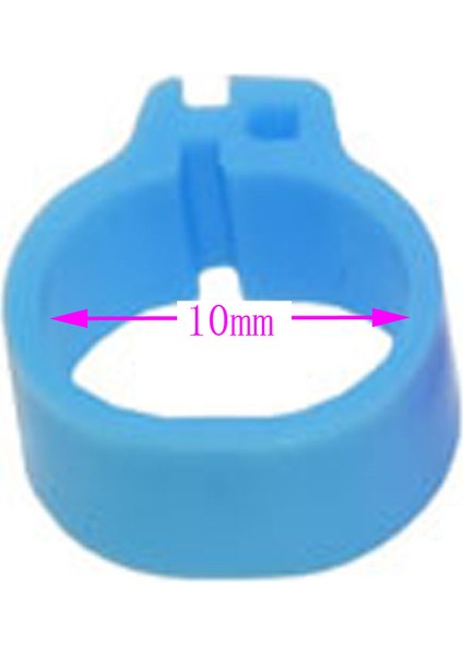 Çok Renkli 10MM Stili Geons Yüzükler Bayonet Tanımlama Halkası Açma Güvercin Halkası Renkli Güvercin Ayak Halkası Güvercin Eğitim Malzemesi (Yurt Dışından) modelleri