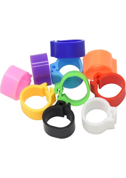 Renk Karıştırma 10 mm Stili Kuş Ayak Yüzük Iç Çap Genişlik 7mm Plastik Klips Halka Güvercin Güvercin Bıldırcın Ayak Halkası Çiftlik Hayvanı Taşıyıcı (Yurt Dışından) modelleri