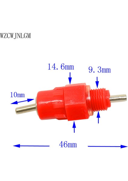 Kırmızı Stil M Beden Su Bardakları Nipel Tavuk Suluklar Watere Açı Kümes Hayvanları Malzemeleri Içme Aracı (Yurt Dışından)