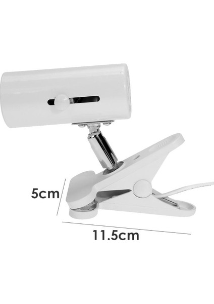 Sadece Tutucu Beyaz Tarzı Uva+Uvb 3.0 Sürüngen Lamba Seti Klipsli Lamba Tutucu Ampul Termometre Higrometre Kaplumbağa Kaplumbağa Kertenkele Güneş Işığı Basking Isı Işığı (Yurt Dışından)