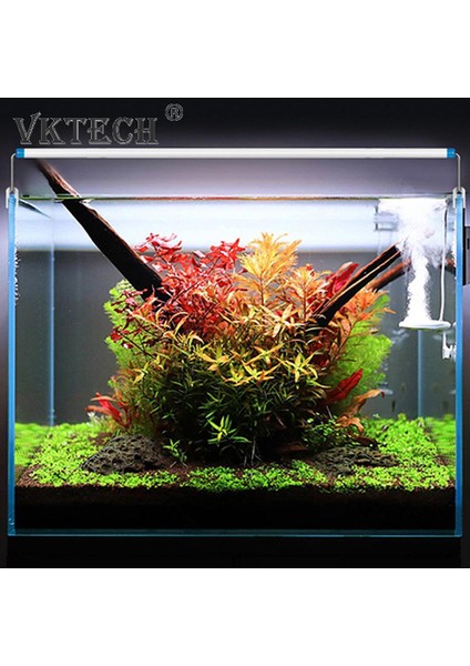 Szd B30BW Ab Stili V Mavi Beyaz LED Süper Ince Lamba Balık Tankı Su Bitkisi Peyzaj Büyümek Genişletilebilir Su Geçirmez Klip Işık Akvaryum Erişimi (Yurt Dışından) fırsatları