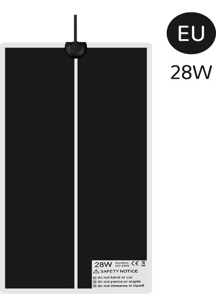 28W Ab Fiş Stili Isı Mat Sürüngen Brooder Kuluçka Pet Isıtma Pedi Ayarlanabilir Sıcaklık Kontrol Mat Ab Tak Sürüngen Malzemeleri (Yurt Dışından)