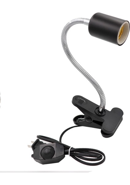 25W ve Siyah Tutucu Stili Uva+Uvb E27 Pet Sürüngen Lamba Klipsli Ampul Lamba Tutucu Kaplumbağa Basking Uv Isıtma Lambası Kiti Kaplumbağalar Işık Kertenkeleler Aydınlatma (Yurt Dışından) fırsatları