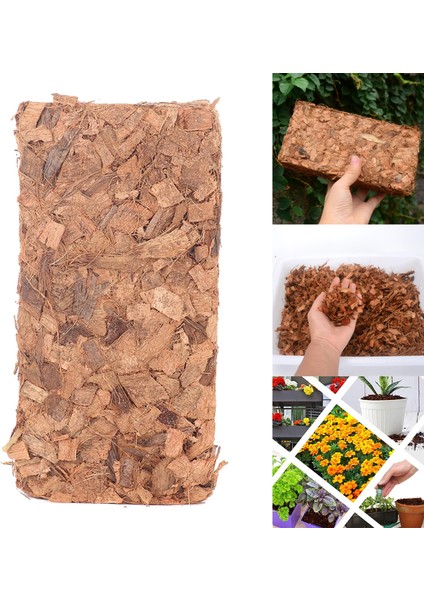 Premium Organik Coco Coir Tuğla Saksı Toprak Bahçe Doğal Bitkiler Toprak Besin Yatağı Hindistan Cevizi Kabuğu Tuğla Evrensel (Yurt Dışından)