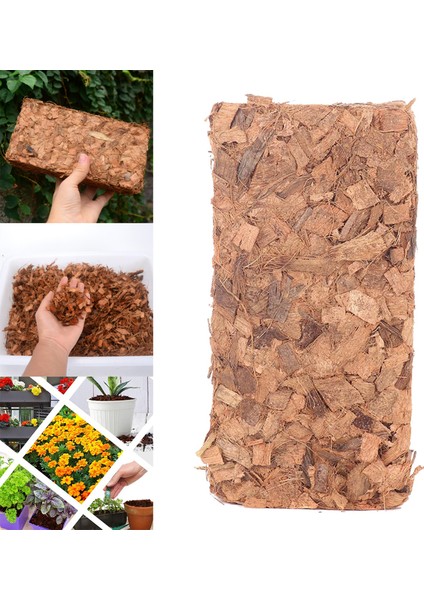 Premium Organik Coco Coir Tuğla Saksı Toprak Bahçe Doğal Bitkiler Toprak Besin Yatağı Hindistan Cevizi Kabuğu Tuğla Evrensel (Yurt Dışından) fırsatları