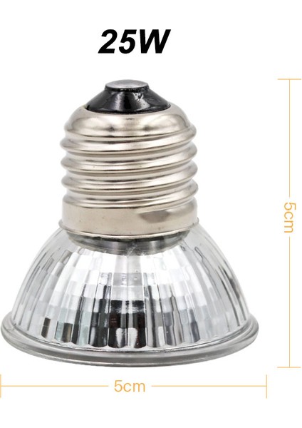 Uva 25W Tarzı Uzak Kızılötesi Pet Isıtma Lambası Ceramv Pet Isıtma Lambası Ampul Pet Brooder Tavuklar Sürüngen Lamba 25W 50W 75W 100W (Yurt Dışından)