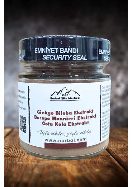 Bacopa Ginkgo Gotu Kola Ekstrak 120 gr