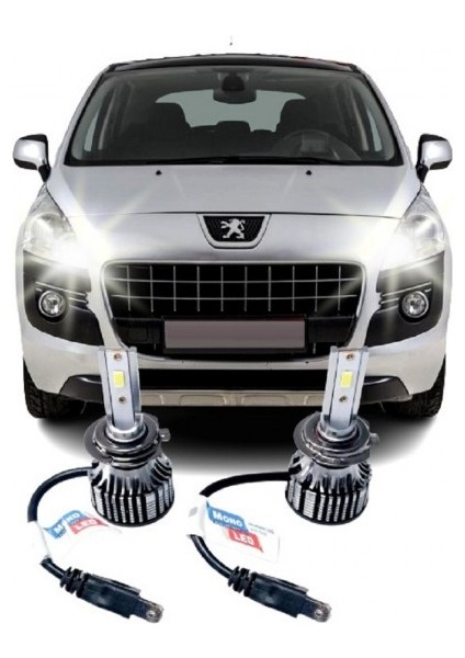 Peugeot 3008 (2010-2013) LED Uzun Far Ampulü Mono H7