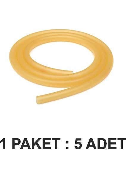 Ak Tek Silikon Hortum 8*12 mm - U Manometre Hortumu 1 mt Paket 5 Li