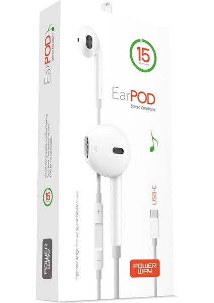 Eardpod Type-C Kulak İçi Kulaklık