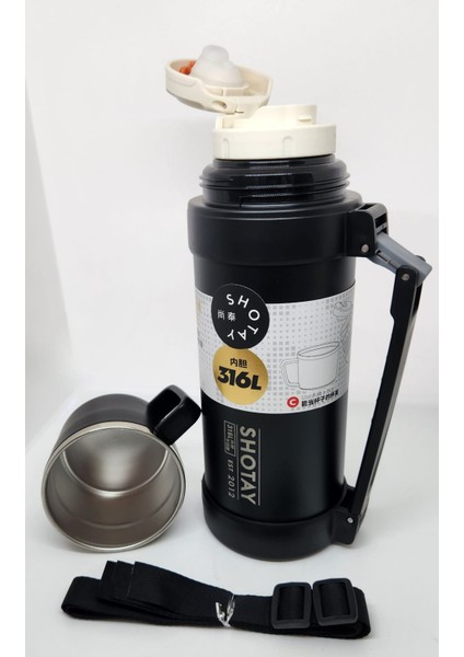 Nature ST 8235 1200 ml Termos Matara Siyah fiyatları